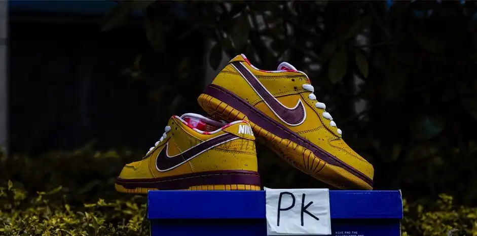 PK GOD Nike SB Dunk Low Yellow Lobster RETAIL MATERIALS READY TO SHIP