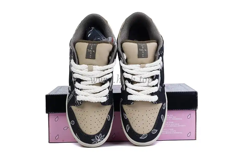 PK 4.0 exclusive 4.0 final version retail label Travis Scott X Nike SB dunk low Jackboys retail materials ready to ship