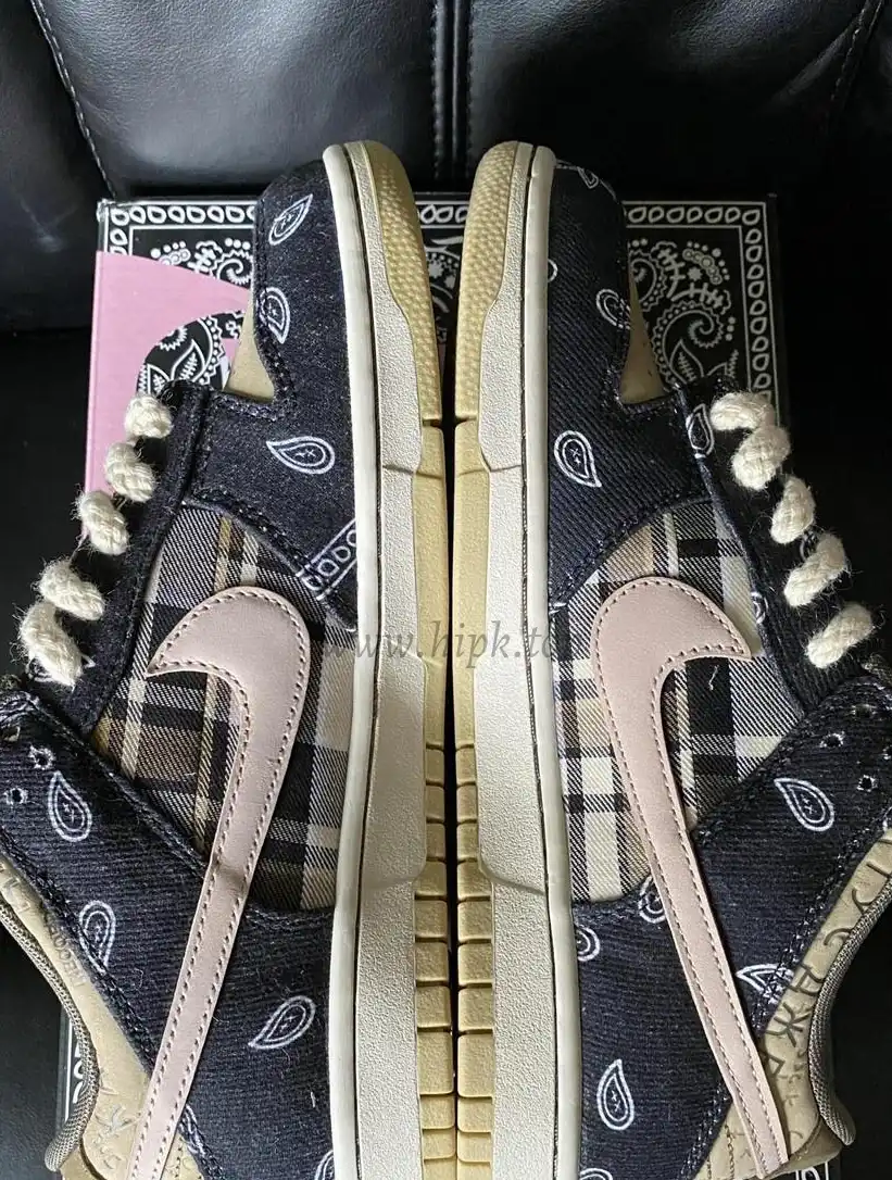 PK 4.0 exclusive 4.0 final version retail label Travis Scott X Nike SB dunk low Jackboys retail materials ready to ship