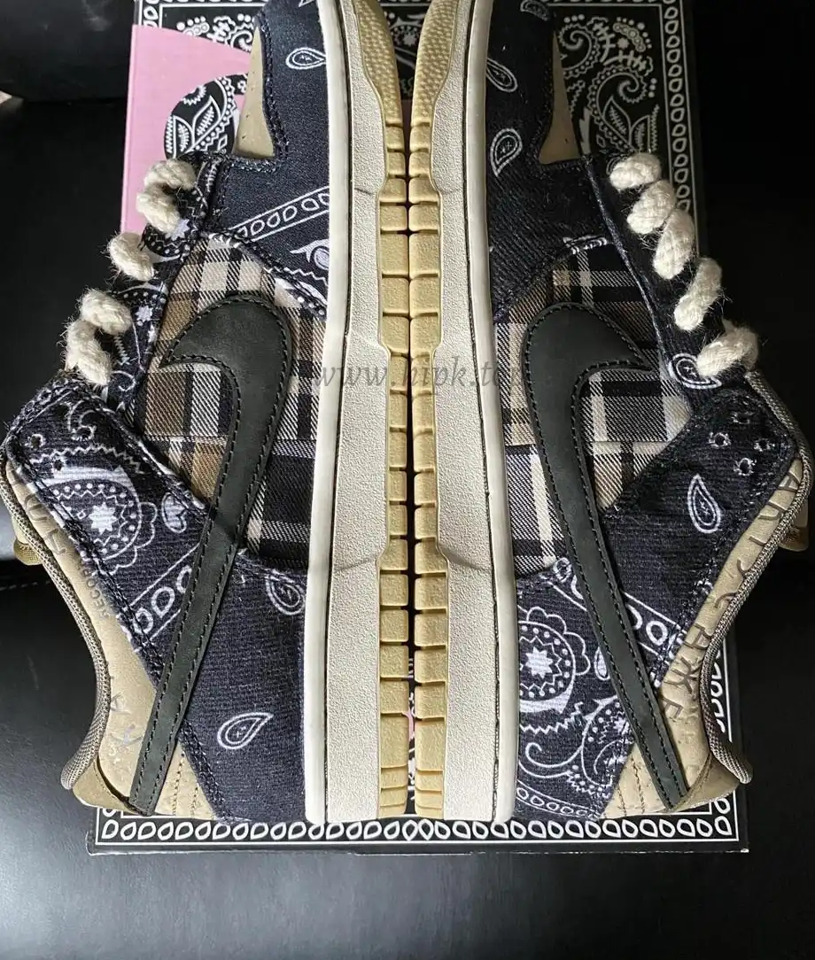 PK 4.0 exclusive 4.0 final version retail label Travis Scott X Nike SB dunk low Jackboys retail materials ready to ship