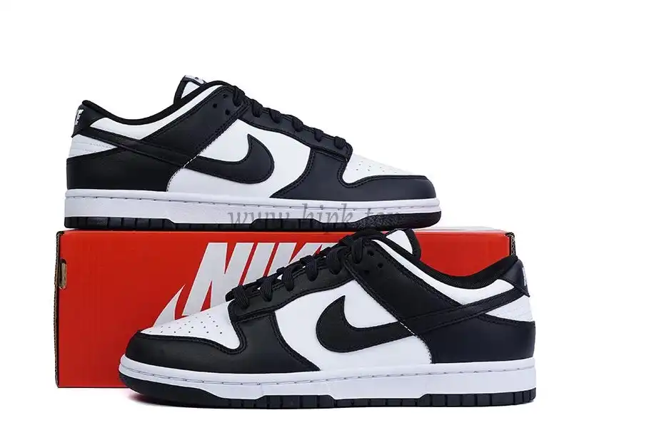 Pk God Nike dunk low retro black panda retail materials ready to ship