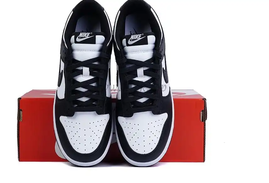 Pk God Nike dunk low retro black panda retail materials ready to ship