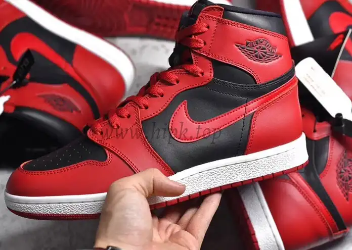 PK GOD Jordan 1 Retro High 85 Varsity Red retail materials ready to ship