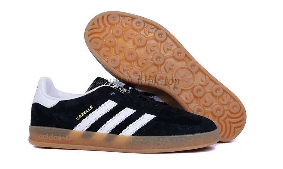 PK GOD Adidas Gazelle Indoor Black RETAIL MATERIALS READY TO SHIP