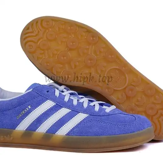 PK GOD Adidas Gazelle Indoor Grey White RETAIL MATERIALS READY TO SHIP