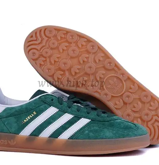 PK GOD Adidas Gazelle Indoor Grey White RETAIL MATERIALS READY TO SHIP