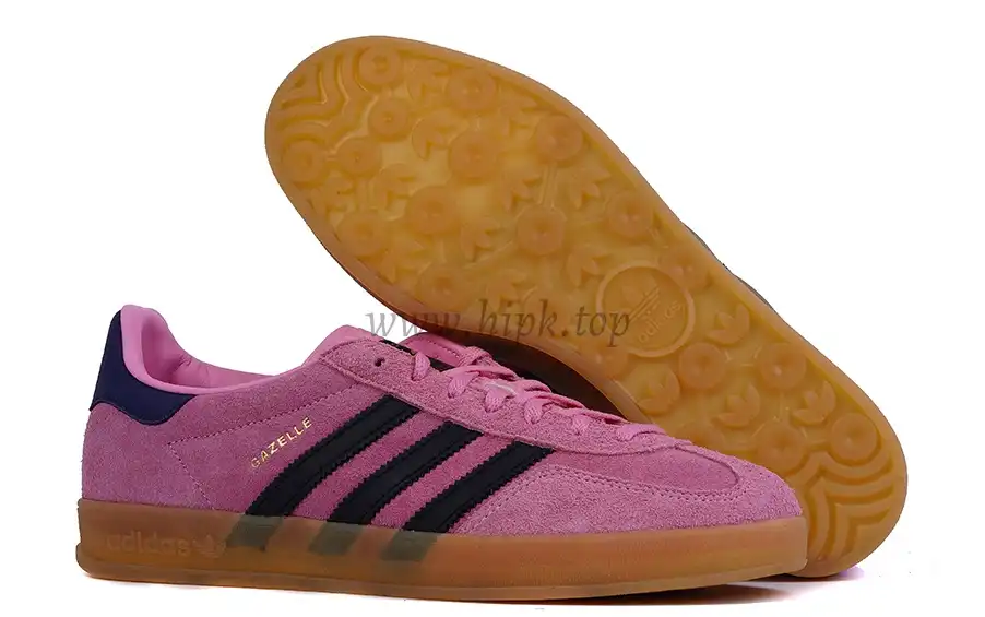 PK GOD Adidas Gazelle Indoor pink Black RETAIL MATERIALS READY TO SHIP