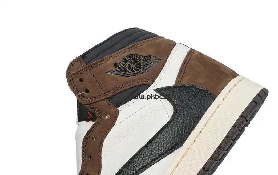 PK5.0 TRAVIS SCOTT X AIR JORDAN I CD4487-100 HIGH OG MOCHA RETAIL MATERIALS RETAIL VERSION