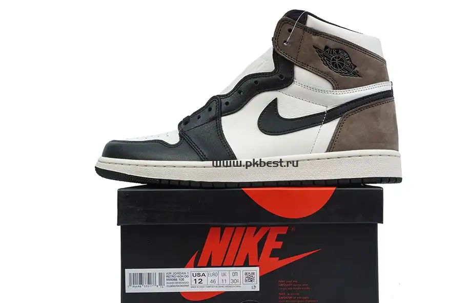 PK 5.0 Air jordan 1 High OG “Dark Mocha”retail materials ready to ship