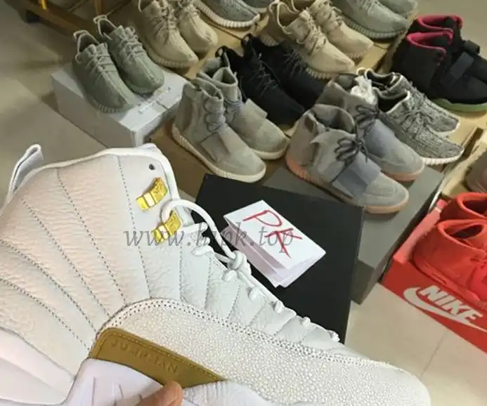 Authentic Air Jordan 12 OVO White Release Version （Nike pairs）