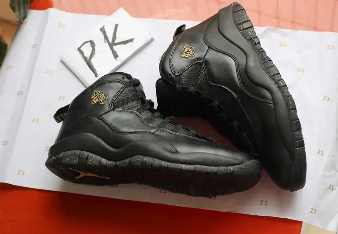 Authentic Air Jordan 10 NYC From Perfectkick.club