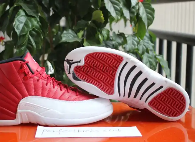 Authentic Air Jordan 12 Gym Red 2016