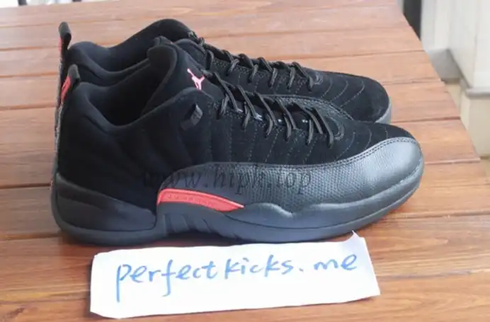 Authentic Air Jordan 12 Low BlackMax Orange