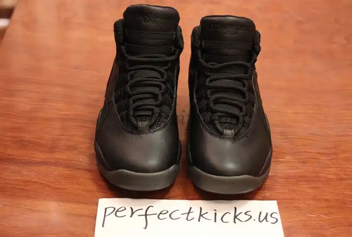 Authentic Air Jordan X Ovo black best version