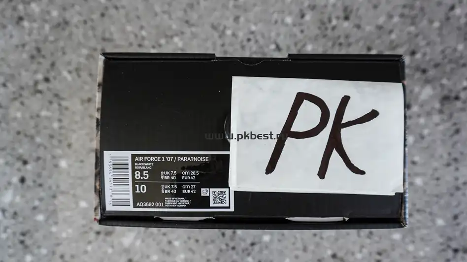 PK God Peaceminusone X Nike Air Force 1 Pmo Para-noise retail materials ready to ship