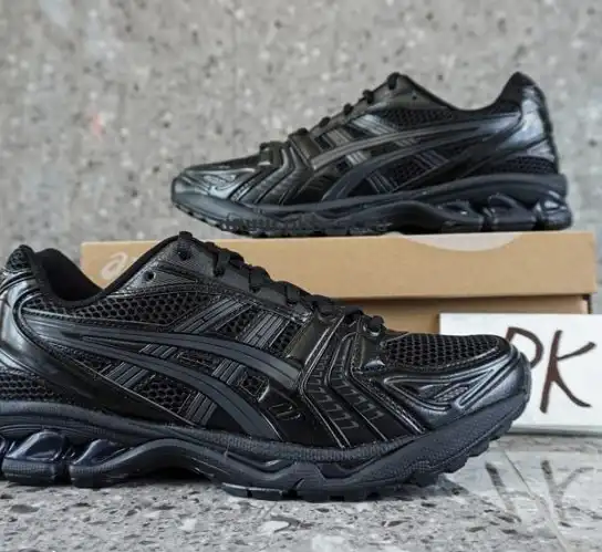 PK GOD Asics Gel-Kayano 14 White black silver RETAIL MATERIALS READY TO SHIP