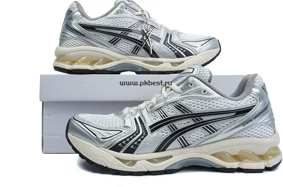 PK GOD JJJJound x ASICS Gel Kayano 14 Silver black RETAIL MATERIALS READY TO SHIP