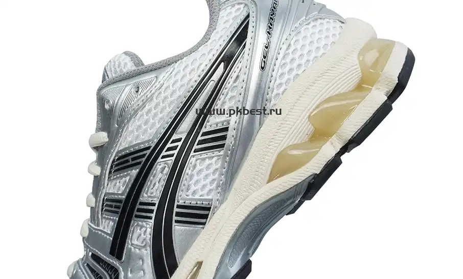 PK GOD JJJJound x ASICS Gel Kayano 14 Silver black RETAIL MATERIALS READY TO SHIP