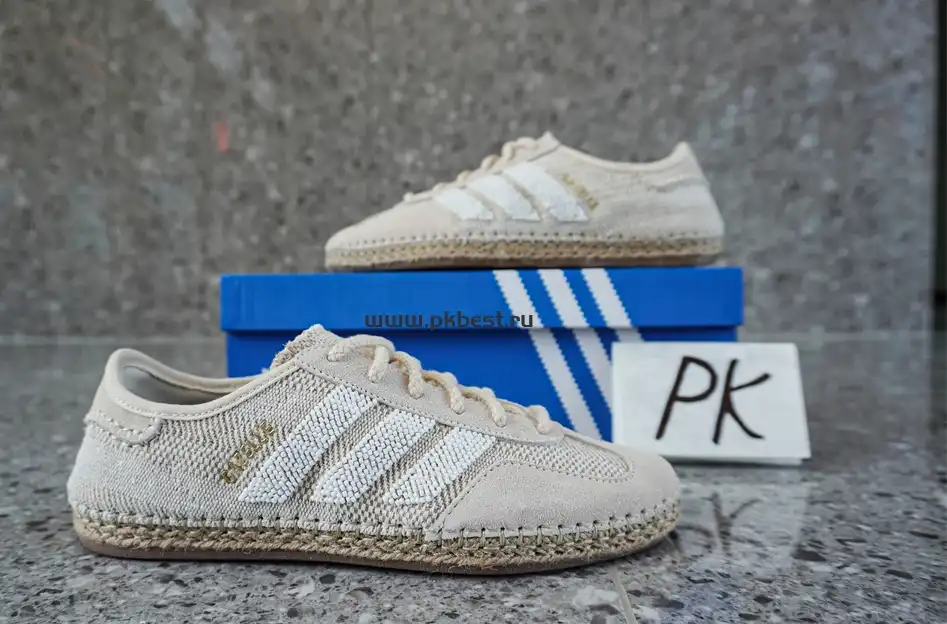 PK GOD CLOT x adidas originals GAZELLE “HALO IVORY”cream-coloured RETAIL MATERIALS READY TO SHIP