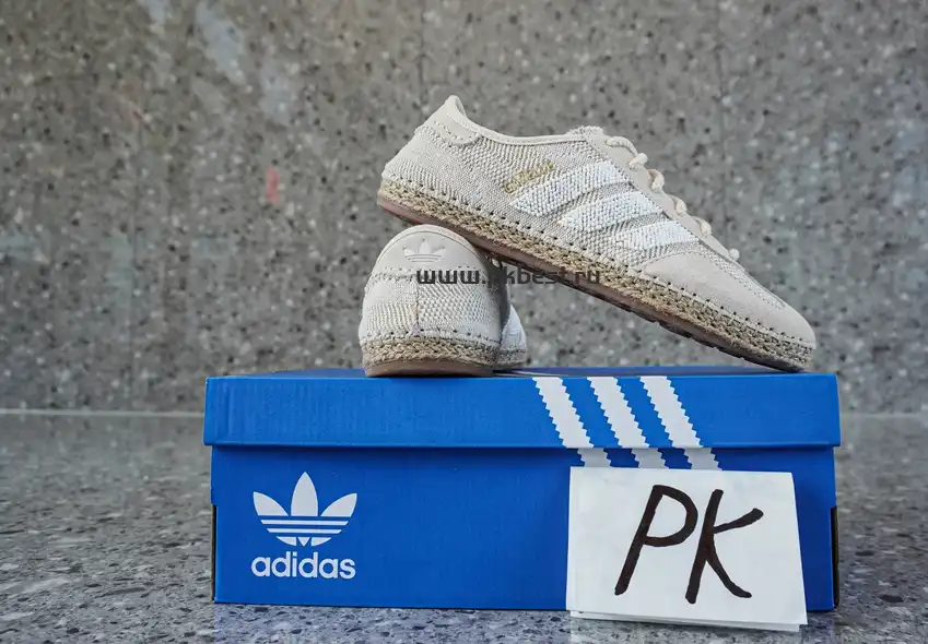 PK GOD CLOT x adidas originals GAZELLE “HALO IVORY”cream-coloured RETAIL MATERIALS READY TO SHIP