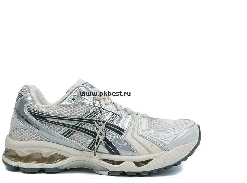 PK GOD GEL-Kayano 14 “Birch Dark Pewter” sneakers RETAIL MATERIALS READY TO SHIP