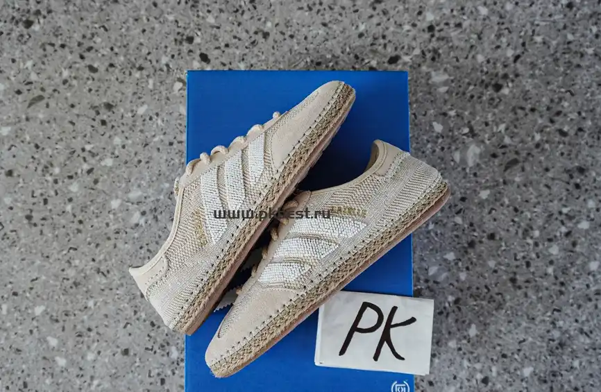 PK GOD CLOT x adidas originals GAZELLE “HALO IVORY”cream-coloured RETAIL MATERIALS READY TO SHIP