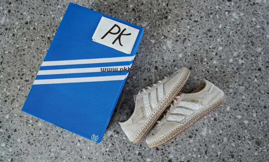 PK GOD CLOT x adidas originals GAZELLE “HALO IVORY”cream-coloured RETAIL MATERIALS READY TO SHIP