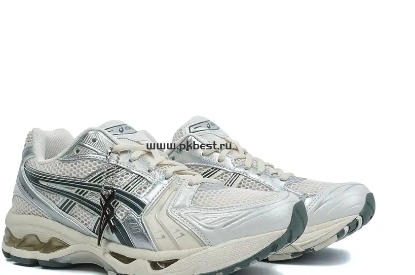 PK GOD GEL-Kayano 14 “Birch Dark Pewter” sneakers RETAIL MATERIALS READY TO SHIP