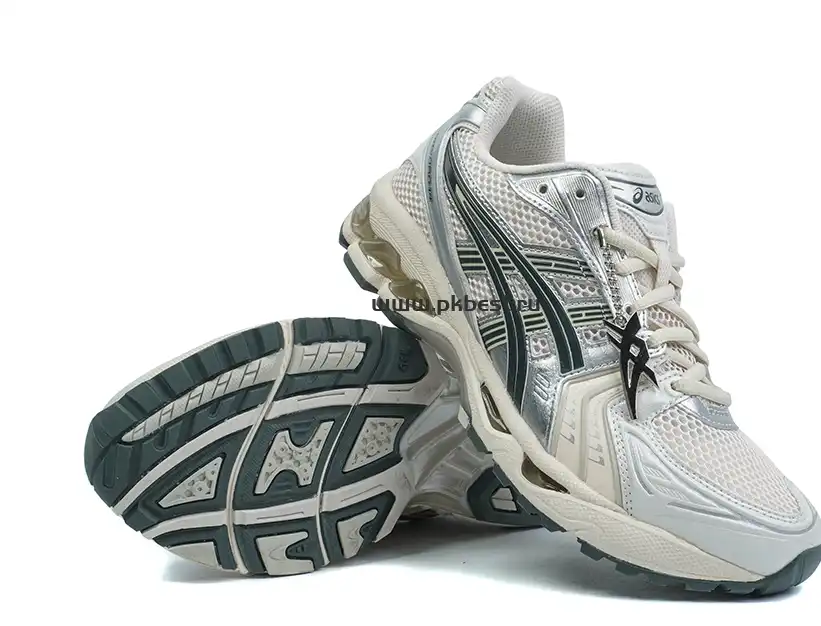 PK GOD GEL-Kayano 14 “Birch Dark Pewter” sneakers RETAIL MATERIALS READY TO SHIP