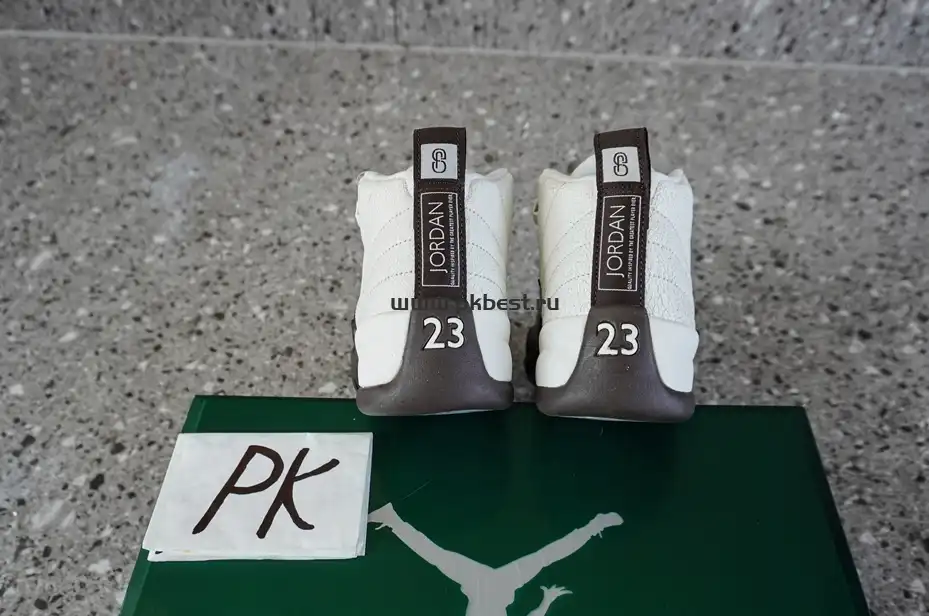 PK GOD SoleFly x Jordan Air Jordan 12 White and black RETAIL MATERIALS READY TO SHIP