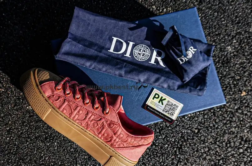 PK GOD STONE ISLAND x DIOR B33 red RETAIL MATERIALS READY TO SHIP