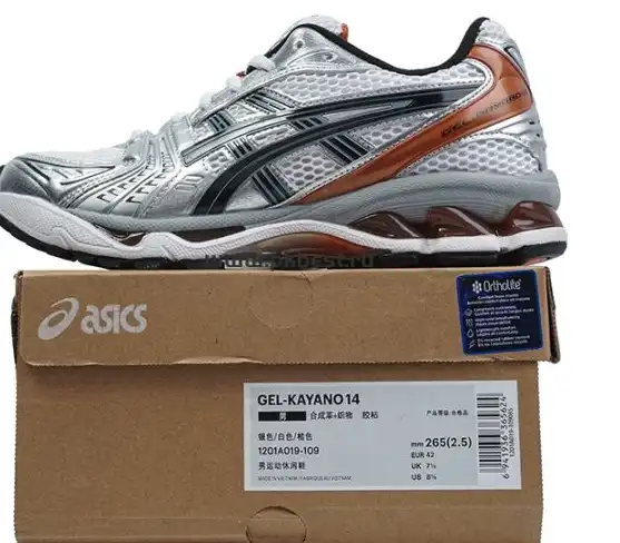 PK GOD Asics Gel-Kayano 14  Y2K  Black, white and silver RETAIL MATERIALS READY TO