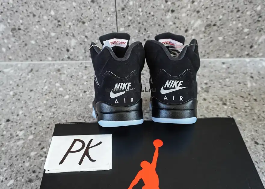 PK GOD Jordan Air Jordan 5 Retro Black Metallic RETAIL MATERIALS READY TO SHIP