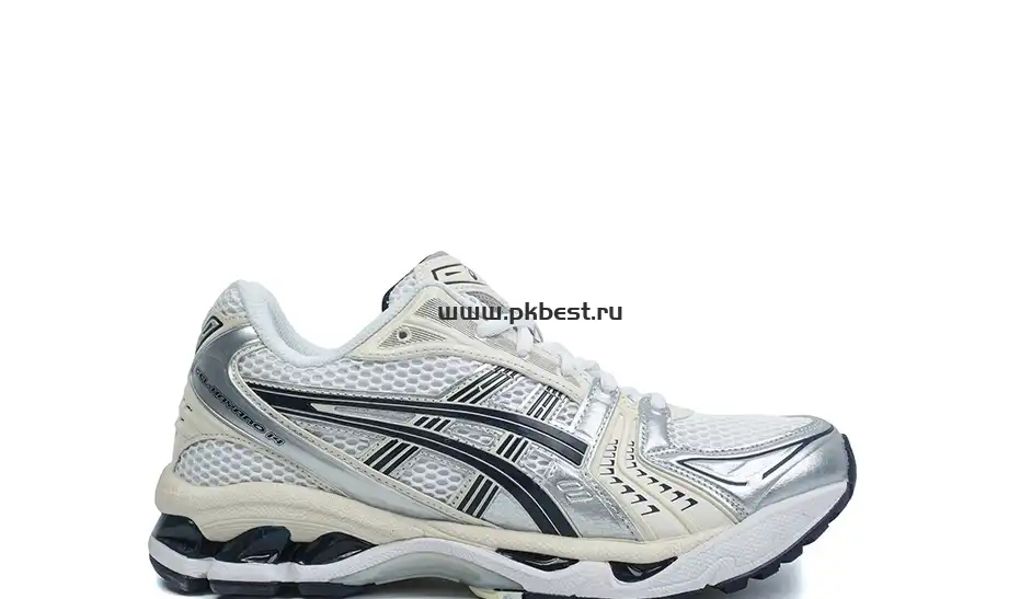 PK GOD ASICS Gel Kayano 14 White Midnight RETAIL MATERIALS READY TO SHIP