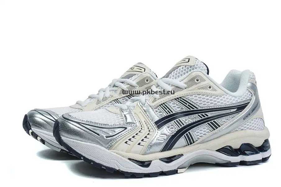 PK GOD ASICS Gel Kayano 14 White Midnight RETAIL MATERIALS READY TO SHIP