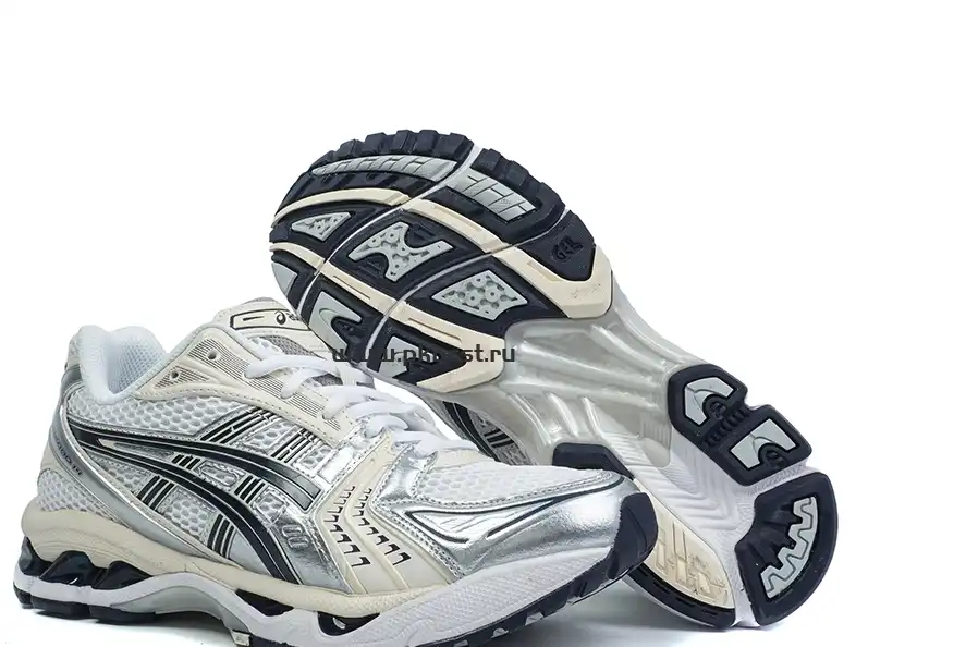 PK GOD ASICS Gel Kayano 14 White Midnight RETAIL MATERIALS READY TO SHIP