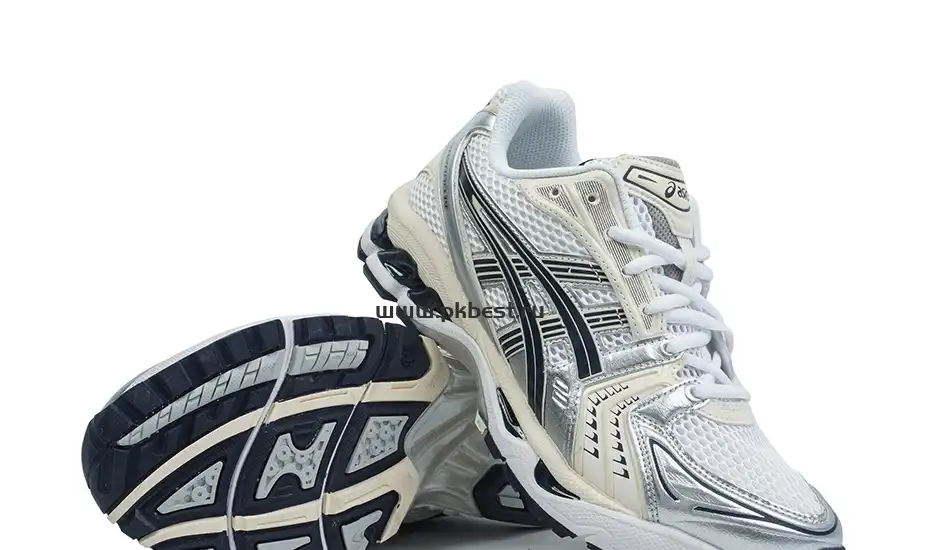 PK GOD ASICS Gel Kayano 14 White Midnight RETAIL MATERIALS READY TO SHIP