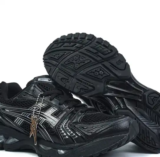 PK GOD ASICS JJJJound x Gel Kayano 14 ‘Silver Black’ RETAIL MATERIALS READY TO SHIP