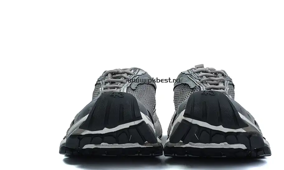 PK GOD Balenciaga Stapler shoes round head lace-up low top grey RETAIL MATERIALS READY TO SHIP