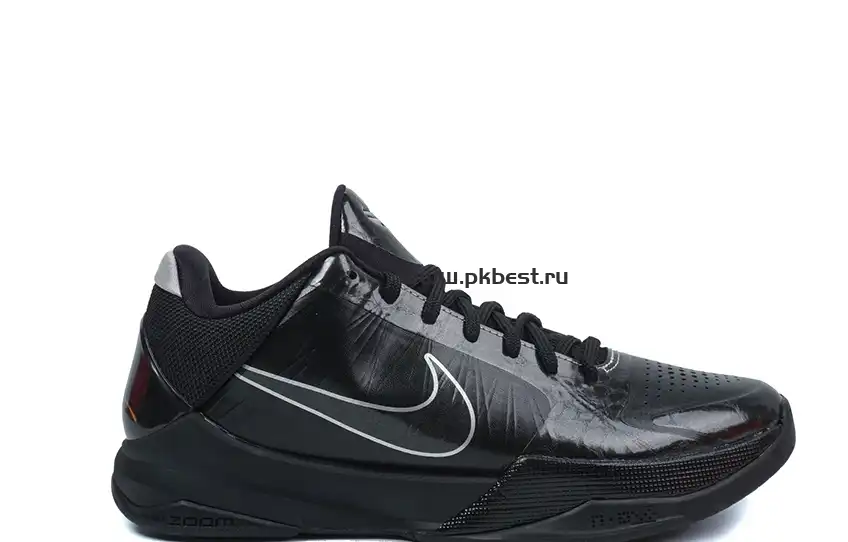 PK GOD Nike Zoom Kobe 5 Black Out RETAIL MATERIALS READY TO SHIP