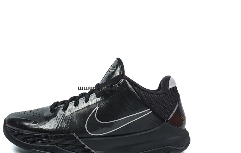 PK GOD Nike Zoom Kobe 5 Black Out RETAIL MATERIALS READY TO SHIP