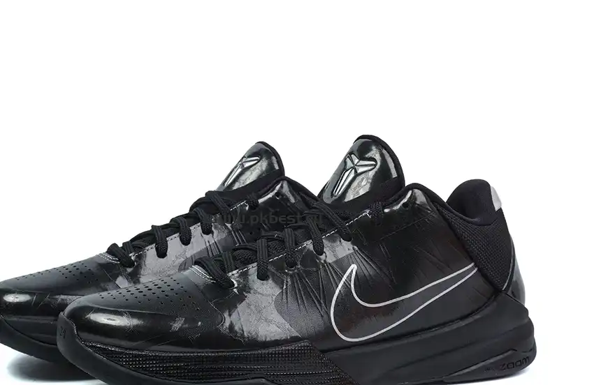 PK GOD Nike Zoom Kobe 5 Black Out RETAIL MATERIALS READY TO SHIP