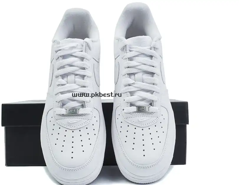 PK God Nike Air Force 1 Low Supreme White RETAIL MATERIALS READY TO SHIP