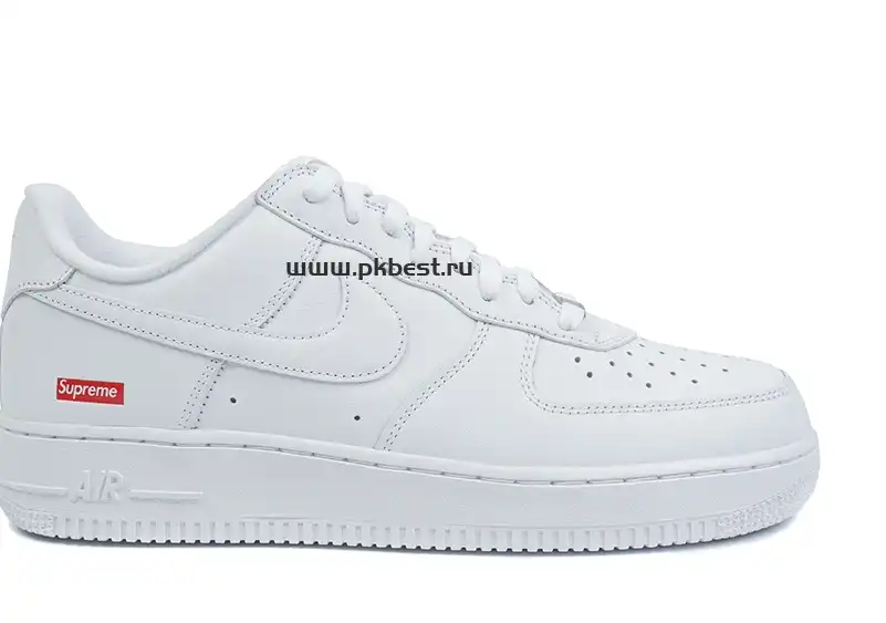 PK God Nike Air Force 1 Low Supreme White RETAIL MATERIALS READY TO SHIP