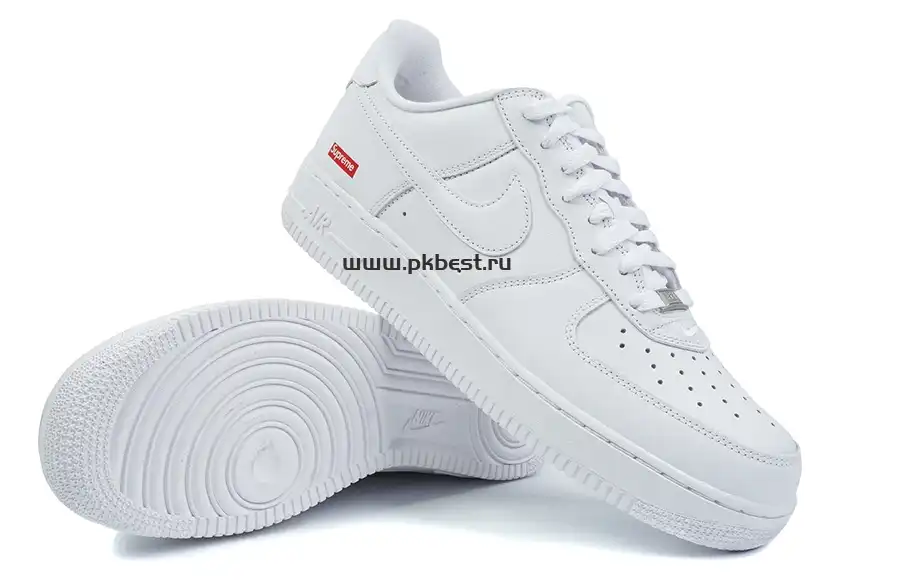 PK God Nike Air Force 1 Low Supreme White RETAIL MATERIALS READY TO SHIP