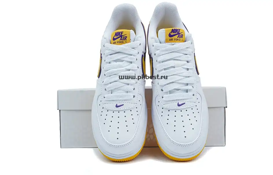 PK GOD Kobe Bryant x Nike Air Force 1 Low ‘Varsity Maize’ RETAIL MATERIALS READY TO SHIP