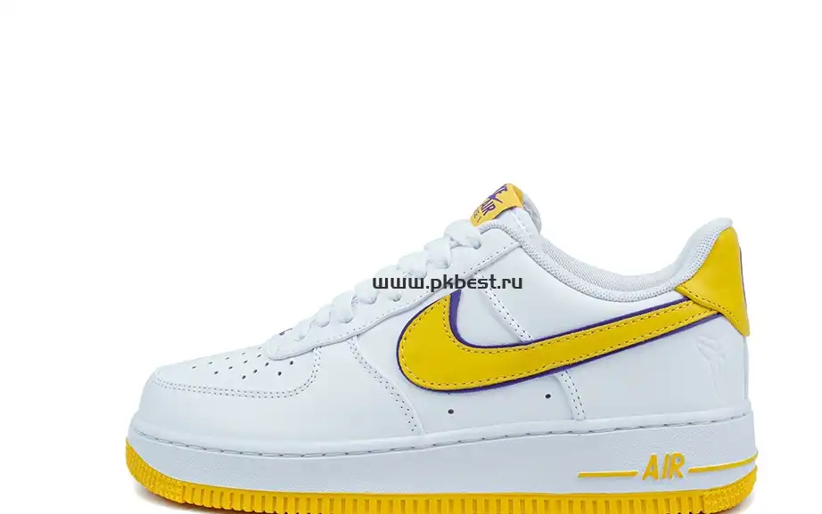 PK GOD Kobe Bryant x Nike Air Force 1 Low ‘Varsity Maize’ RETAIL MATERIALS READY TO SHIP