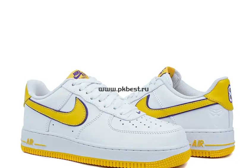 PK GOD Kobe Bryant x Nike Air Force 1 Low ‘Varsity Maize’ RETAIL MATERIALS READY TO SHIP