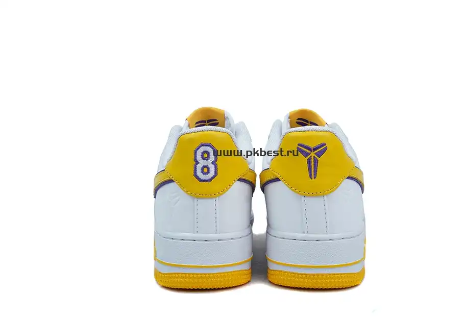 PK GOD Kobe Bryant x Nike Air Force 1 Low ‘Varsity Maize’ RETAIL MATERIALS READY TO SHIP