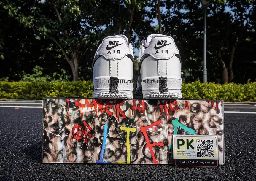 PK GOD PEACEMINUSONE x Nk Air Force 1 “Para-Noise 2.0 RETAIL MATERIALS READY TO SHIP